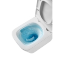 BASTIDOR ROCA ACTIVE CON CISTERNA EMPOTRADA Y PULSADOR NEGRO MATE y WC suspendido TREND 49CM VORTEX DE KP