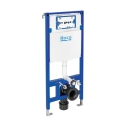 BASTIDOR ROCA DUPLO ONE PACK CISTERNA EMPOTRADA Y PULSADOR PL10 BL MAT CON WC SUSPENDIDO BL BR ROUND SMART TORNADO 3.0 TAPA FINA