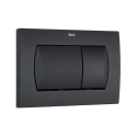 BASTIDOR ROCA ACTIVE PACK CISTERNA EMPOTRADA Y PULSADOR NEGRO MAT CON INODORO SUSPENDIDO ROUND SMART 52 cm TOR 3 TAPA FINA
