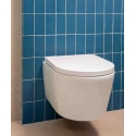 BASTIDOR ROCA DUPLO CISTERNA EMPOTRADA Y PULSADOR PL10 BLANCO MATE CON INODORO SUSPENDIDO Rim-ex Avangard blanco br AQUA