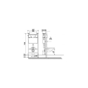 Conjunto Roca: Cisterna Empotrada + WC Ona Rimless