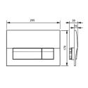Conjunto Roca: Cisterna Empotrada + WC Ona Rimless