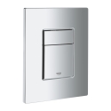 BASTIDOR GROHE PACK CISTERNA EMPOTRADA Y PULSADOR CROMO BR CON INODORO SUSPENDIDO ROCA THE GAP CON SISTEMA RIMLESS Y SOFTCLOSE