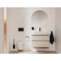 BASTIDOR GROHE PACK CISTERNA EMPOTRADA Y PULSADOR CROMO BR CON INODORO SUSPENDIDO ROCA THE GAP CON SISTEMA RIMLESS Y SOFTCLOSE