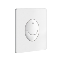 BASTIDOR GROHE PACK CISTERNA EMPOTRADA Y PULSADOR SKATE AIR BLANCO BRILLO CON INODORO SUSPENDIDO NEBULA BLACK MATE DE AQUA