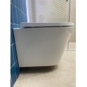 Bastidor GROHE pack cisterna empotrada y pulsador cromo brillo con inodoro susp Tornado 3.0 ORION TAPA ENVOLVENTE blanco br
