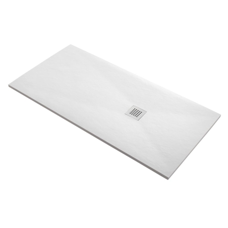 Plato de ducha Essencial extraplano Blanco de Kretta