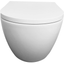 Bastidor GROHE pack cisterna empotrada y pulsador negro mate con inodoro suspendido ROUND bl br 49 cm Tornado 3.0 de KP