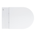 Pack GROHE Rapid SL 5 en 1 con WC suspendido Bau Ceramic y pulsador cromado