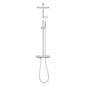 Sistema de ducha termostática GROHE Tempesta Cube 250 con teleducha y rociador mural