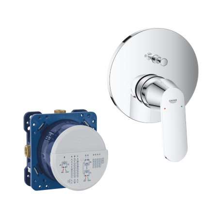 Pack GROHE monomando empotrado Eurosmart Cosmopolitan y cuerpo universal Rapido SmartBox