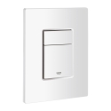 Cisterna empotrada Kit completo Rapid SL Grohe. Bastidor y pulsador SKATE Blanco Alpino con anclajes