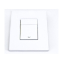 Cisterna empotrada Kit completo Rapid SL Grohe. Bastidor y pulsador SKATE Blanco Alpino con anclajes