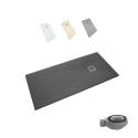 Serie Stone Plato de ducha Sindesliz Stone Grafito
