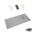Serie Stone Plato de ducha Sindesliz Stone Gris
