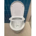 BASTIDOR ROCA ACTIVE PACK CISTERNA EMPOTRADA Y PULSADOR BLANCO Br CON INODORO SUSPENDIDO Tornado Lia-Ekovia blanco br marca AQUA