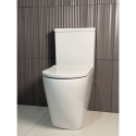 Inodoro adosado a pared SENSE -EUR con tapa soft close y sistema rimless de AzulBath