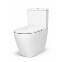 Inodoro adosado a pared SENSE -EUR con tapa soft close y sistema rimless de AzulBath