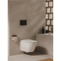Bastidor GROHE pack cisterna y pulsador SKATE Oro Cepillado con inodoro susp ROCA ONA 48 CON SISTEMA RIMLESS