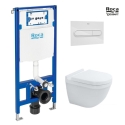 Pack Roca Duplo One + WC Duravit Starck 3 Rimless
