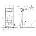 Pack Roca Duplo One + WC Duravit Starck 3 Rimless