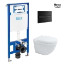 Pack Roca Duplo One + WC Duravit Starck 3 Rimless