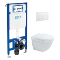 Pack Roca Duplo One + WC Duravit Starck 3 Rimless