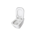 BASTIDOR ROCA DUPLO BAJO VENTANA Y PULSADOR PL7 NEGRO MATE CON INODORO SUSP ROCA THE GAP CON SISTEMA RIMLESS