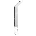 Columna de ducha panel blanco ALUSHOWER 4 funciones de Anima