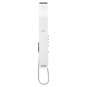 Columna de ducha panel blanco ALUSHOWER 4 funciones de Anima