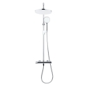 Columna de ducha con grifo termostático cromado SATSSTKB de Swiss Aqua Technologies
