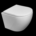 KIT ROCA CISTERNA DUPLO BAJO VENTANA C/WC ROUND SMART BLANCO 52CM C/PULSADOR PL7 NEGRO MATE