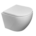 KIT ROCA CISTERNA DUPLO BAJO VENTANA C/WC ROUND SMART BLANCO 52CM C/PULSADOR PL7 NEGRO MATE