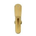 Grifo DARK ORO CEPILLADO LAVABO ALTO 16,9 CMS de SAT