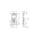 Pack WC Geberit Duofix + Roca Ona 53 Rimless negro mate | Envío rápido