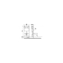 Pack WC suspendido Tornado 53 cm Grohe cromo brillo | Envío 48h