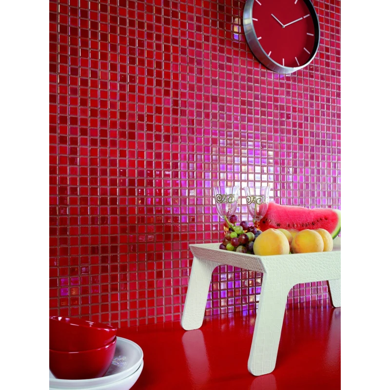 Platino Perla 33x33 Mosaico Cristal